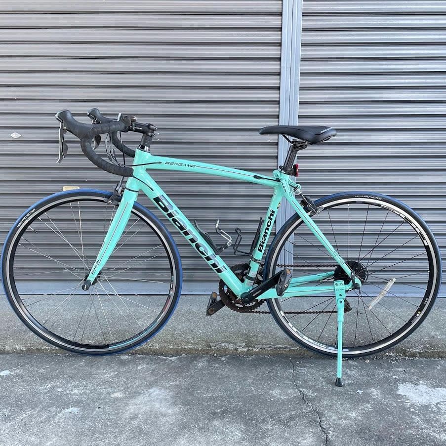 ●ビアンキ ベルガモ● 軽量アルミフレーム ロードバイク 53サイズ 新品サドル