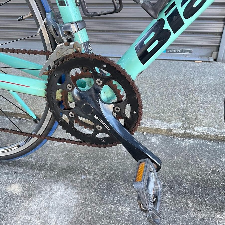 ●ビアンキ ベルガモ● 軽量アルミフレーム ロードバイク 53サイズ 新品サドル