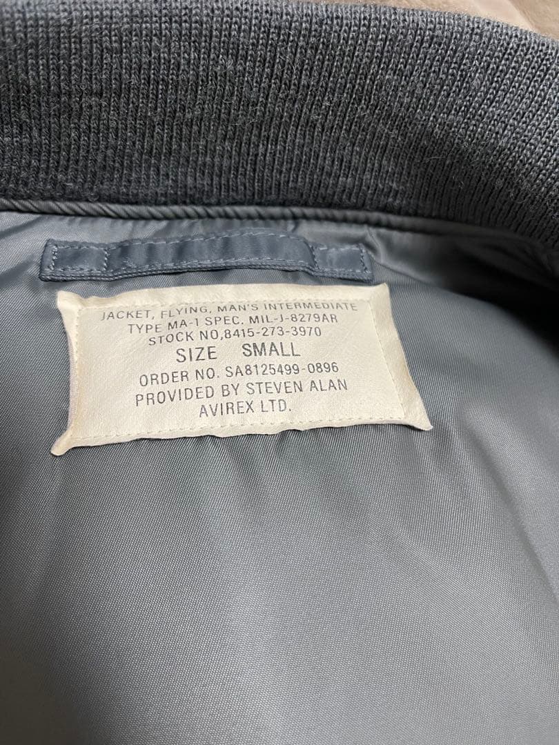 ＜AVIREX × Steven Alan＞ MA-1/ジャケット　Sサイズ