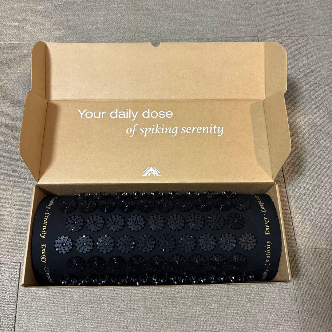 【正規品　ほぼ未使用】シャクティマット&ピロー　ブラック　オリジナル