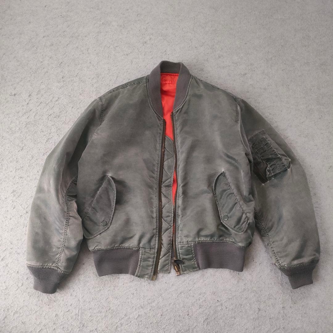 MA-1 フライトジャケット USAFタイプ オリーブ M相当 短丈