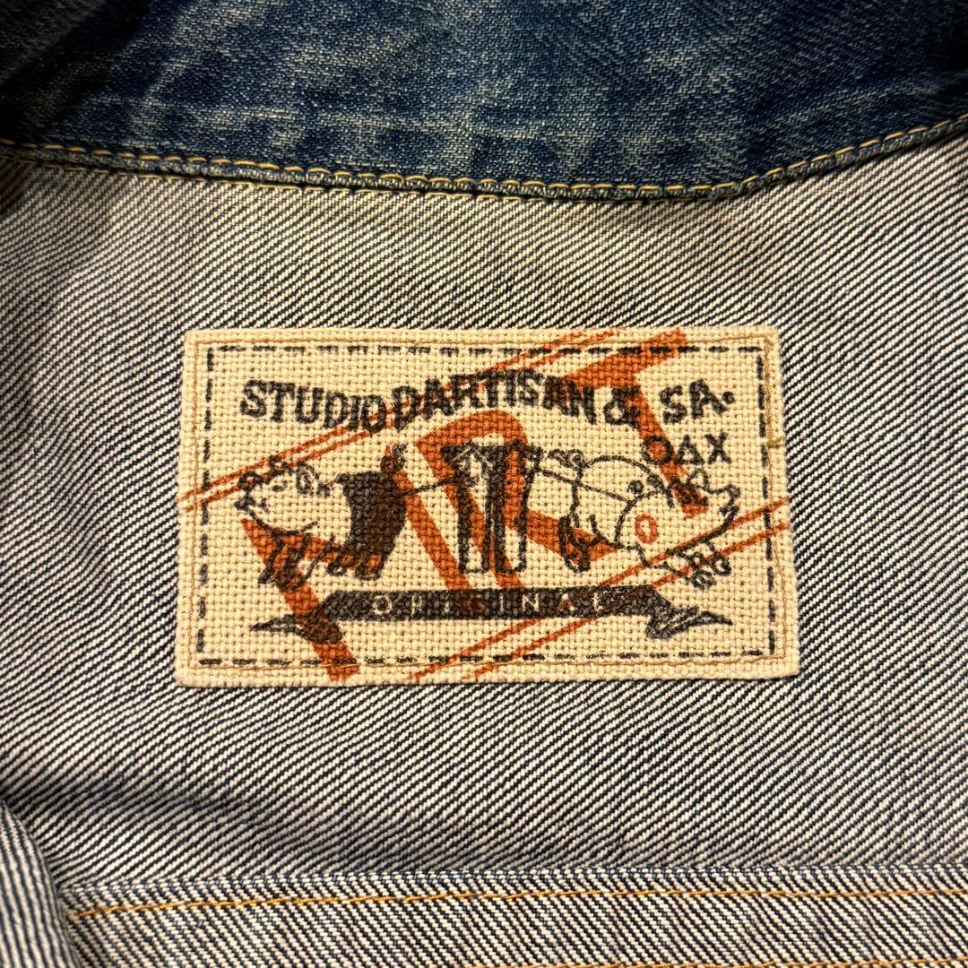 STUDIO D’ARTISAN 限定:蓼正藍染め 天然インディゴ大戦モデル