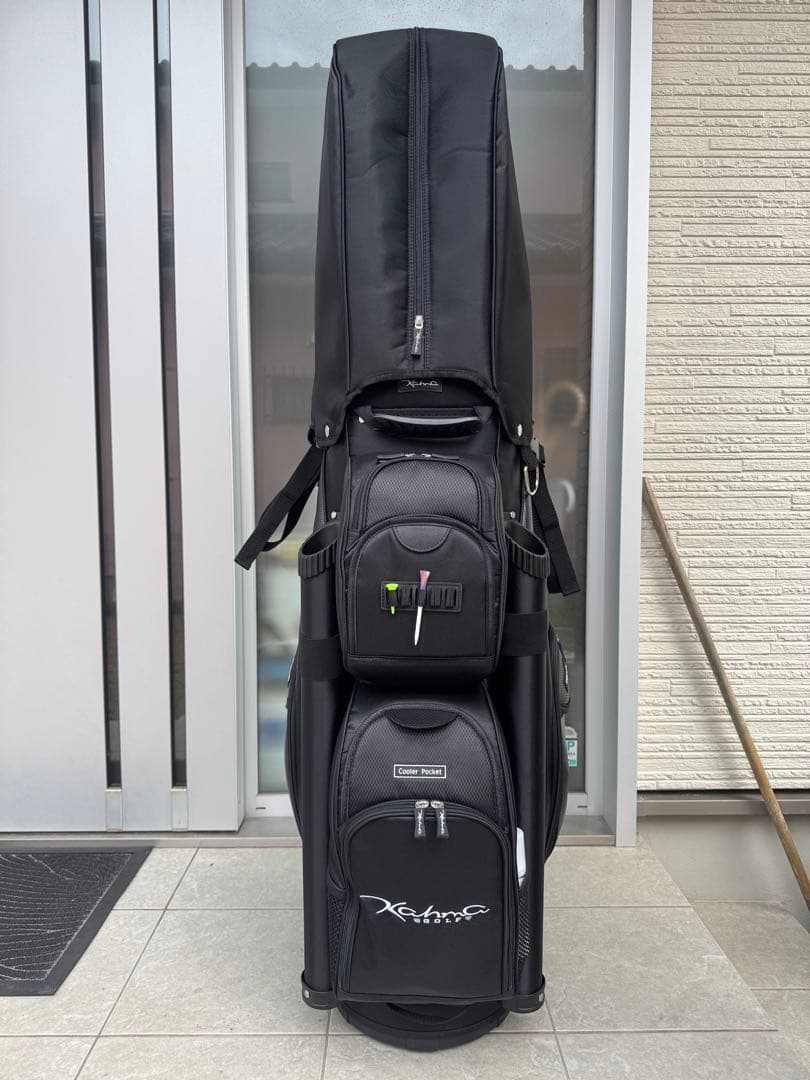 【希少】Kahma ゴルフバッグ キャディバッグ Black