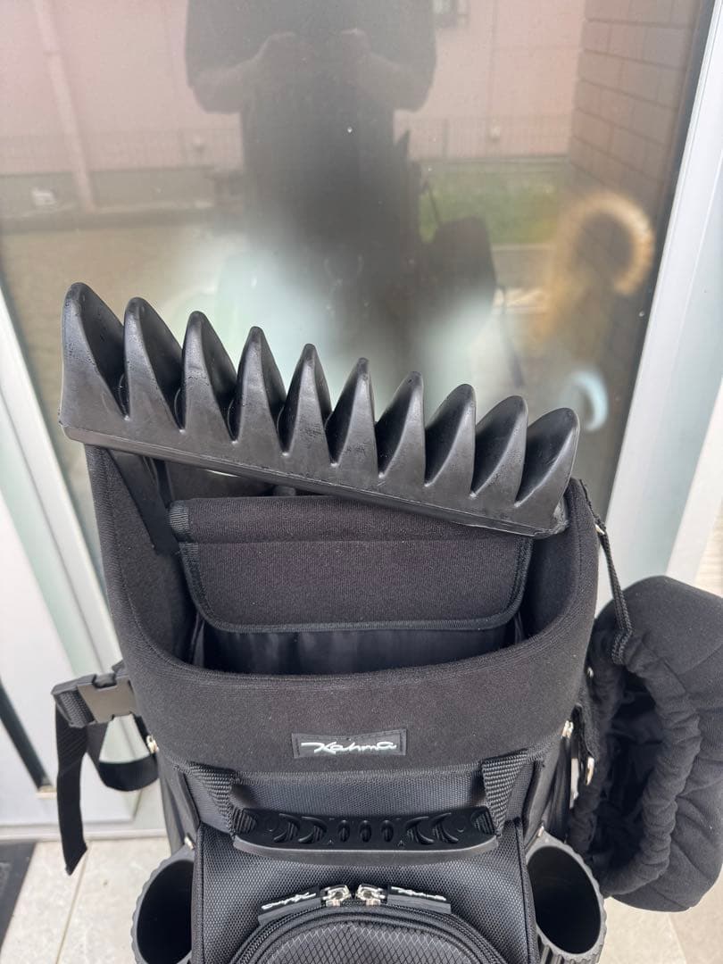 【希少】Kahma ゴルフバッグ キャディバッグ Black