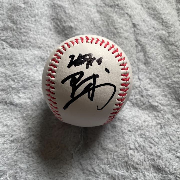横浜DeNAベイスターズ オースティン、山崎康晃直筆サインボール 公式