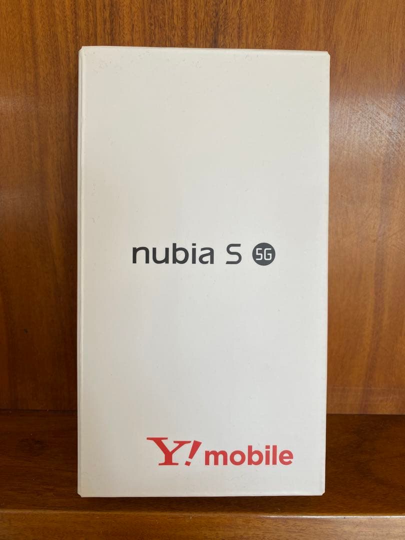 【新品】nubia S 5G Y!mobile 本体