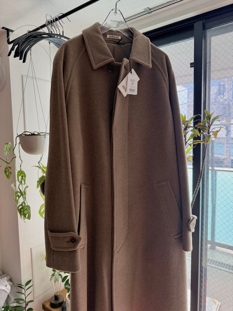 新品未使用⭐️AURALEE ステンカラーコート 定価14.3万円