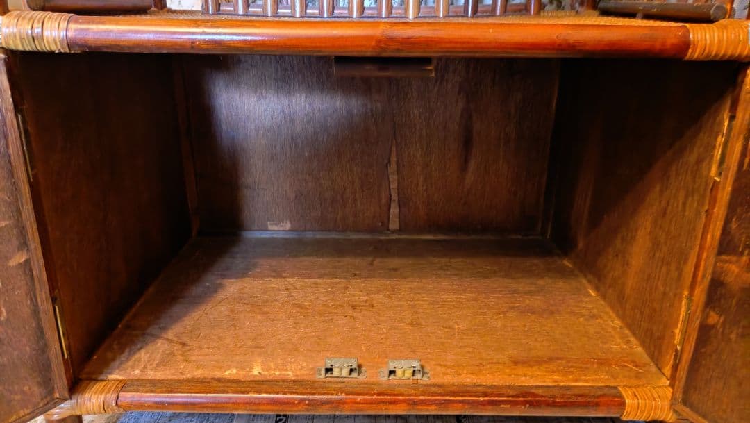 ラタン 籐 棚 ラック シェルフ