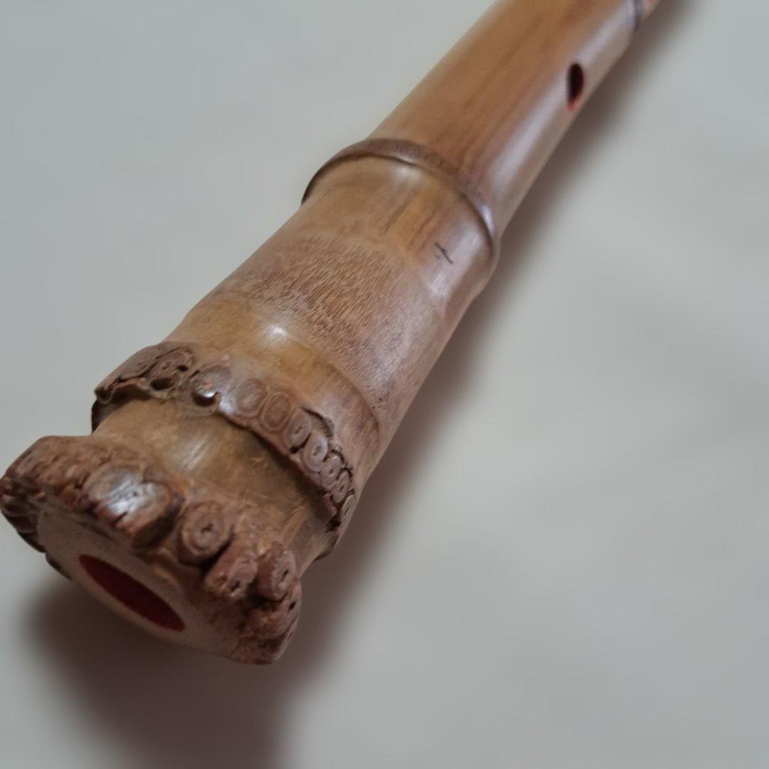 尺八 本体 竹製 五孔