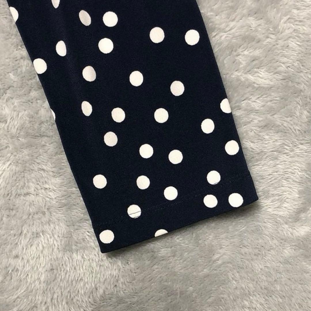 kay me♡カシュクールワンピース ひざ丈 七分袖 ドット 9