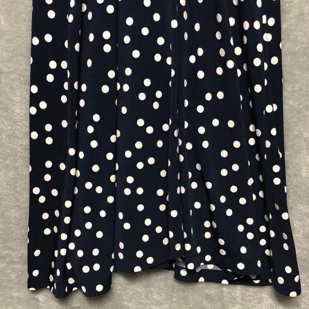 kay me♡カシュクールワンピース ひざ丈 七分袖 ドット 9