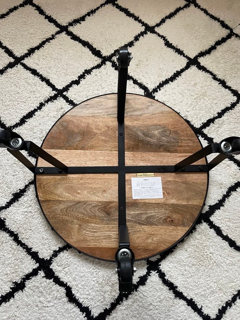 ニコアンド キャスター付きテーブル - メルカリ