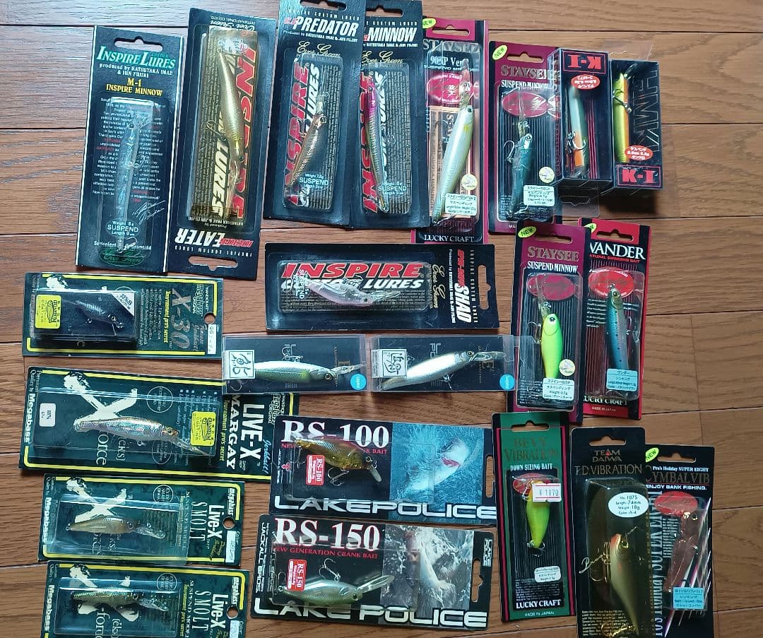 バス釣りルアー22個未使用セット訳有 ルアー セット ハードルアー 20個