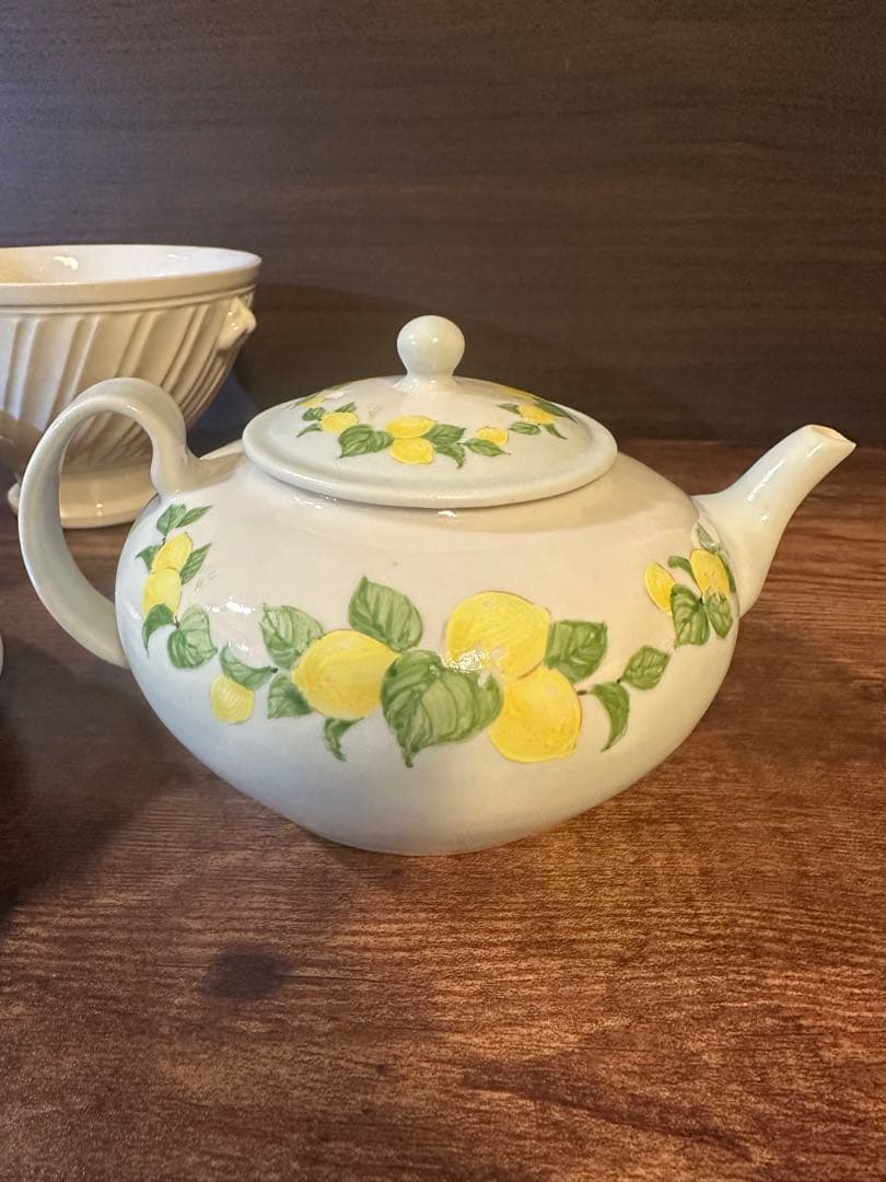 阿部慎太朗 檸檬バイカラーティーセット6点　※バラ売り不可