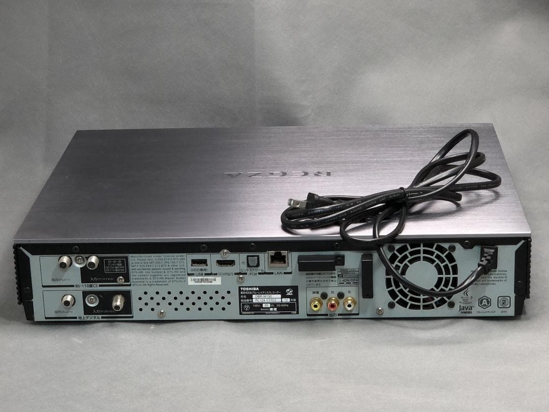 東芝 DBR-M190 REGZA ６チャンネル同録タイムシフトマシン≪動作品≫