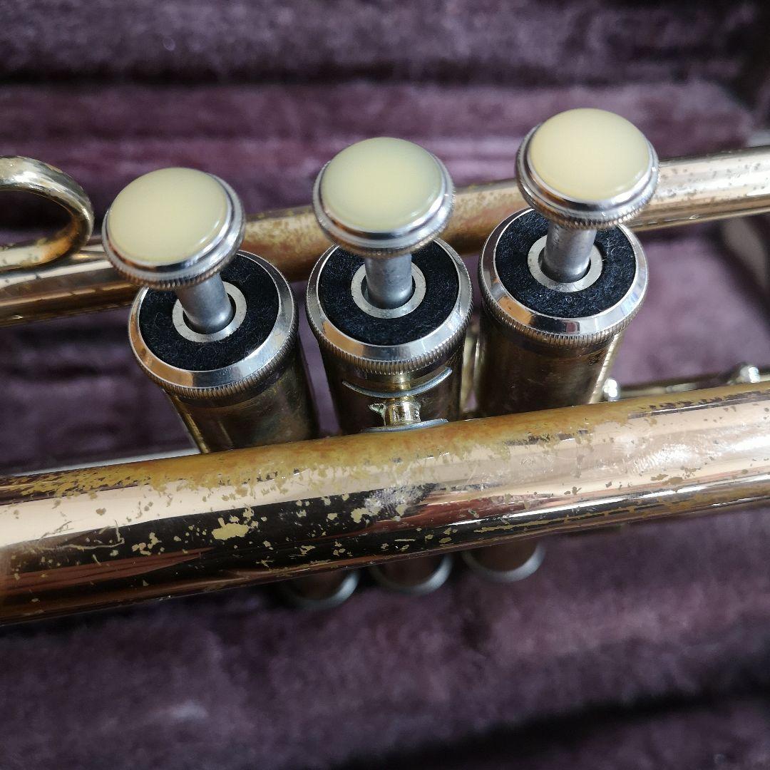 YAMAHA YTR-3320赤ベル、管内清掃給油演奏確認