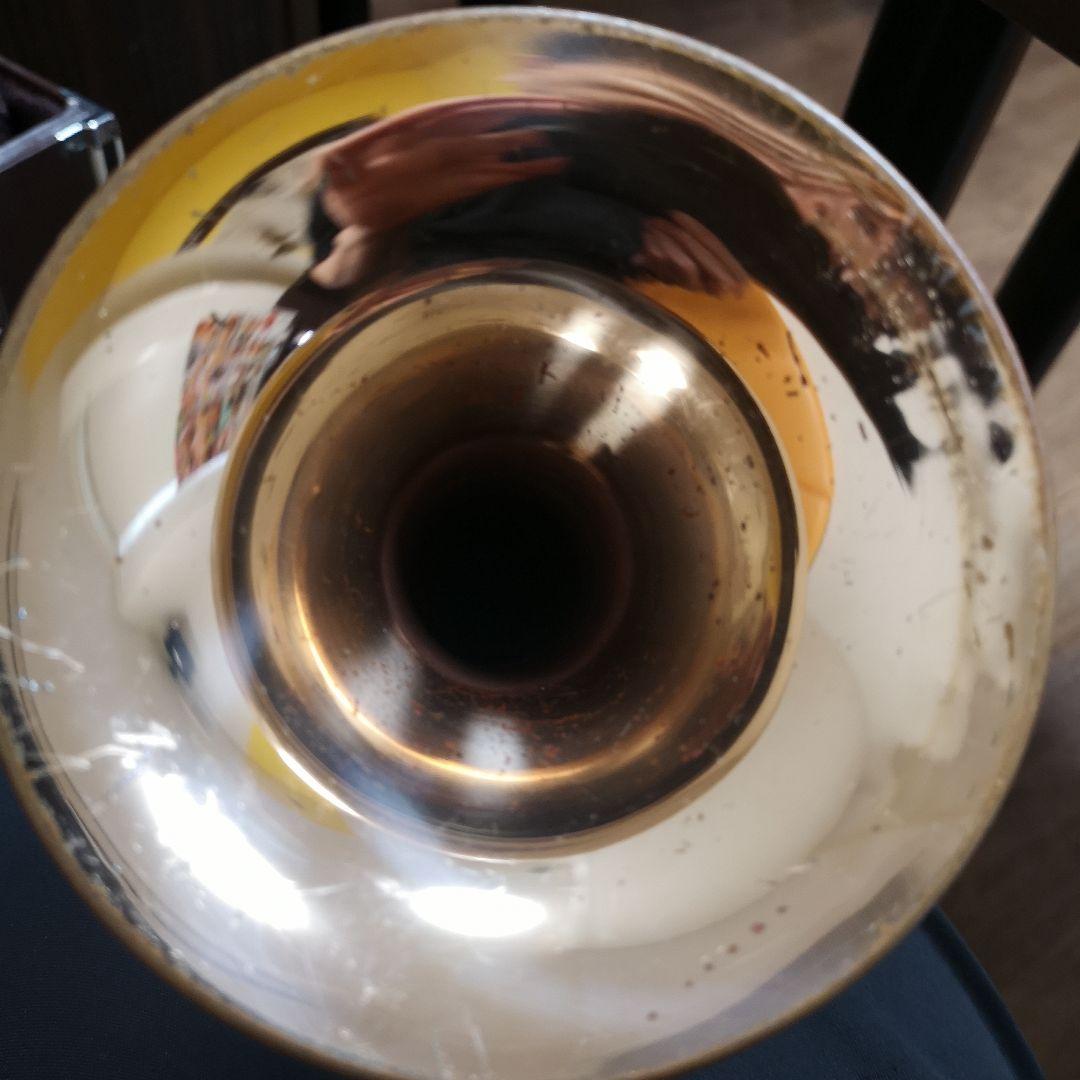 YAMAHA YTR-3320赤ベル、管内清掃給油演奏確認