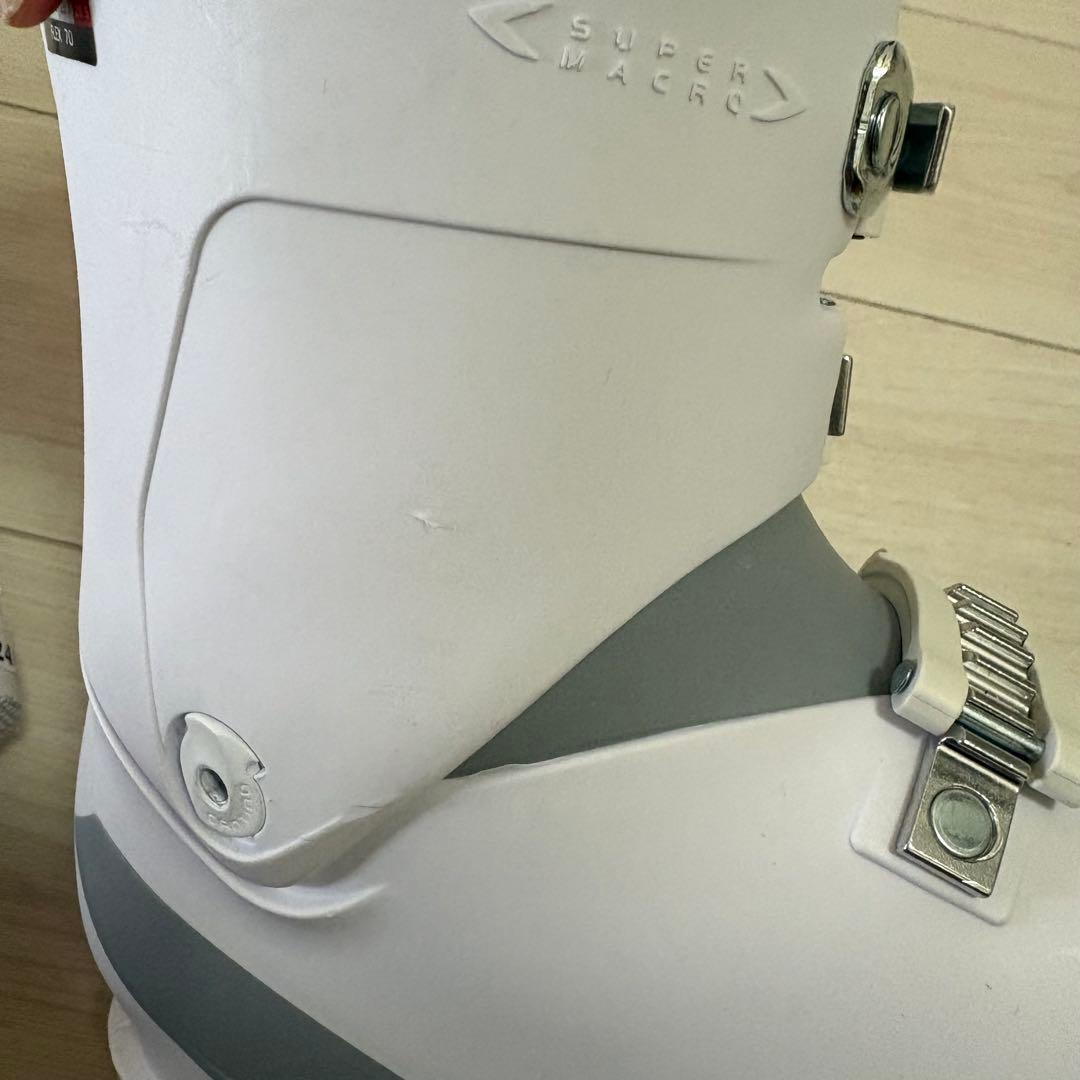 スキー靴　STREULE スキーブーツ レディース ホワイト 24-24.5