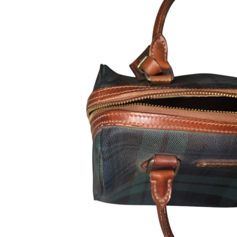 美品　ポロラルフローレン　ヴィンテージ　ミニボストン　ハンドバッグ