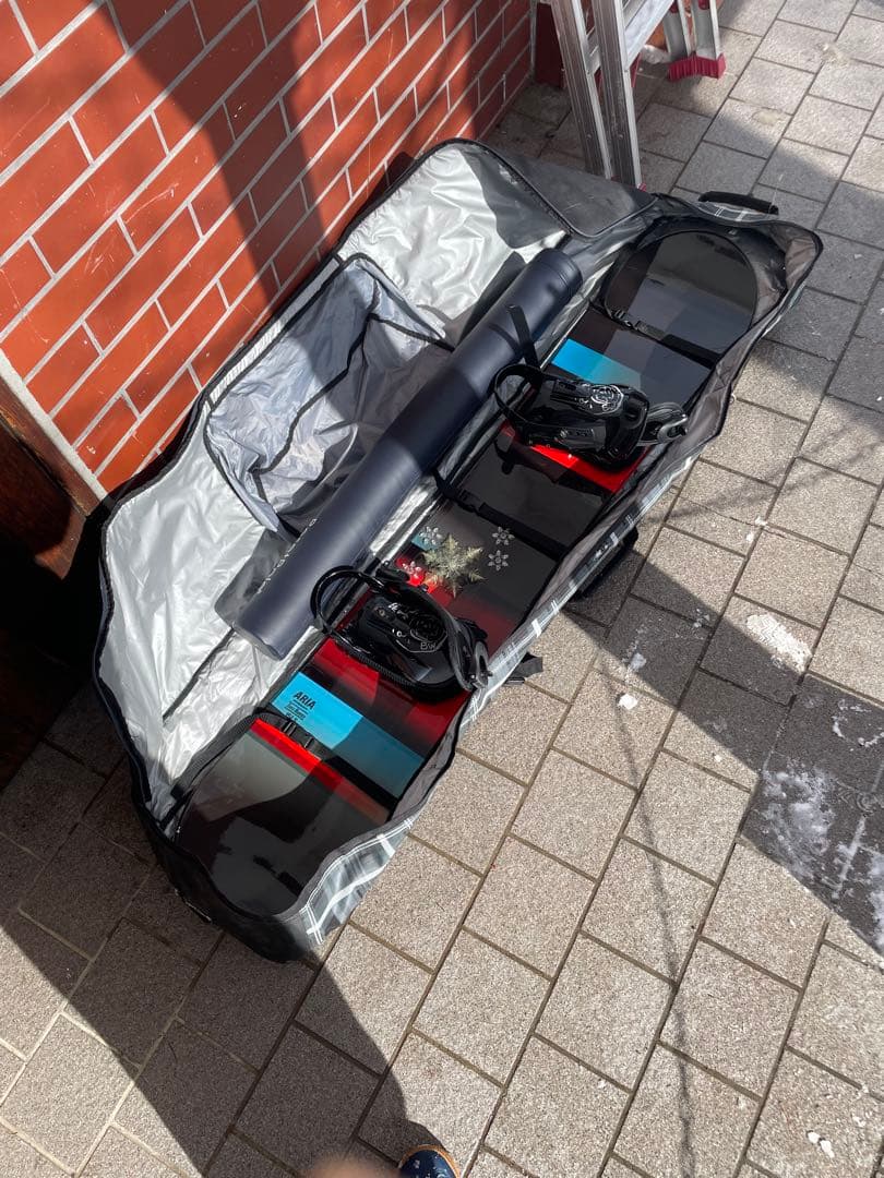 バインディング付】ARIA Xross Boarder 154.5cm スノボー