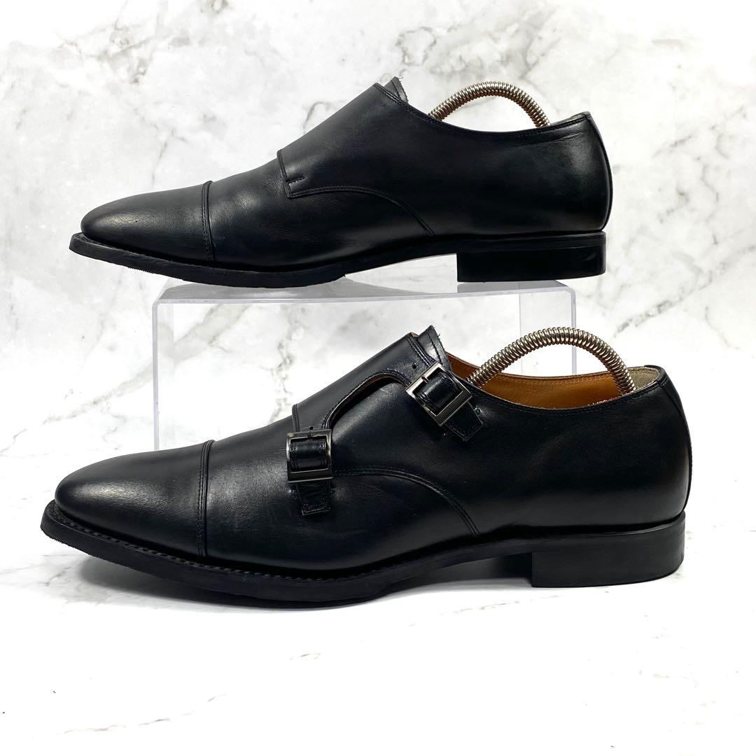 美品】SCOTCH GRAIN ダブルモンク R1812 レザー 黒 25.5 - メルカリ