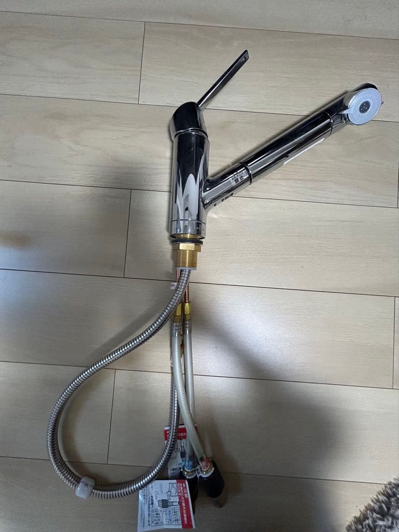 タカギ みず工房 クローレ 水栓 ワンプッシュで切り替え - メルカリ