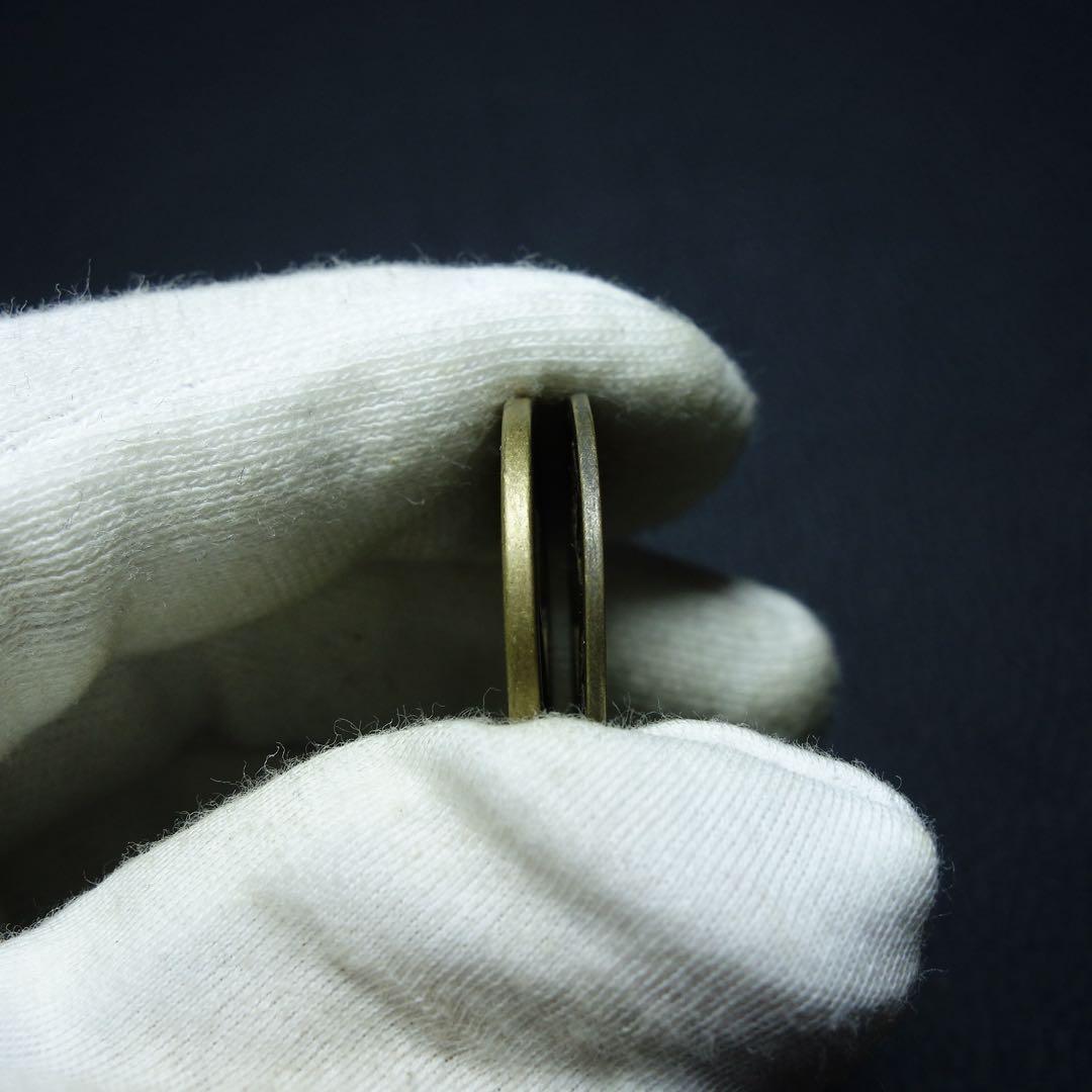 母銭 ニつまとめて TA寛永通宝古銭 穴銭 母銭 日本古銭