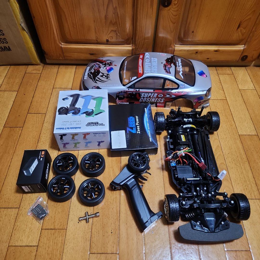 ■専用■　タミヤ ドリフト ラジコン フルセット　TT02 シルビア　ボディ