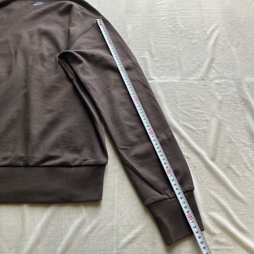 old nike /ロゴスウェット ゴツナイキ ブラウン M 00s ナイキ