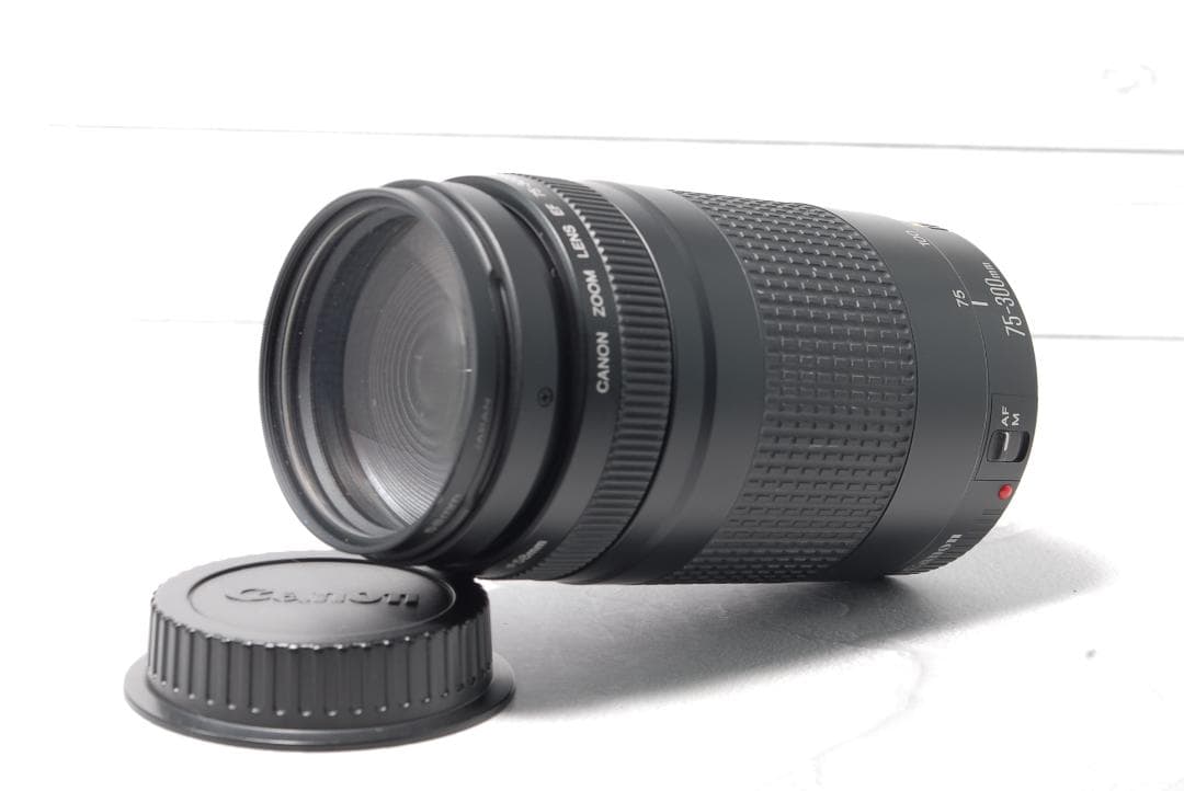 Canon EF 75-300mm Ⅱ望遠レンズ　キャノン　動作良好　一眼レフ