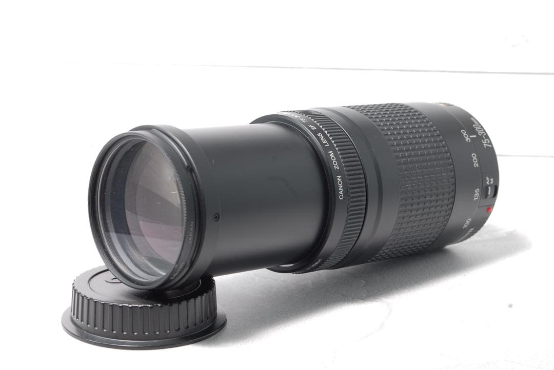 Canon EF 75-300mm Ⅱ望遠レンズ　キャノン　動作良好　一眼レフ