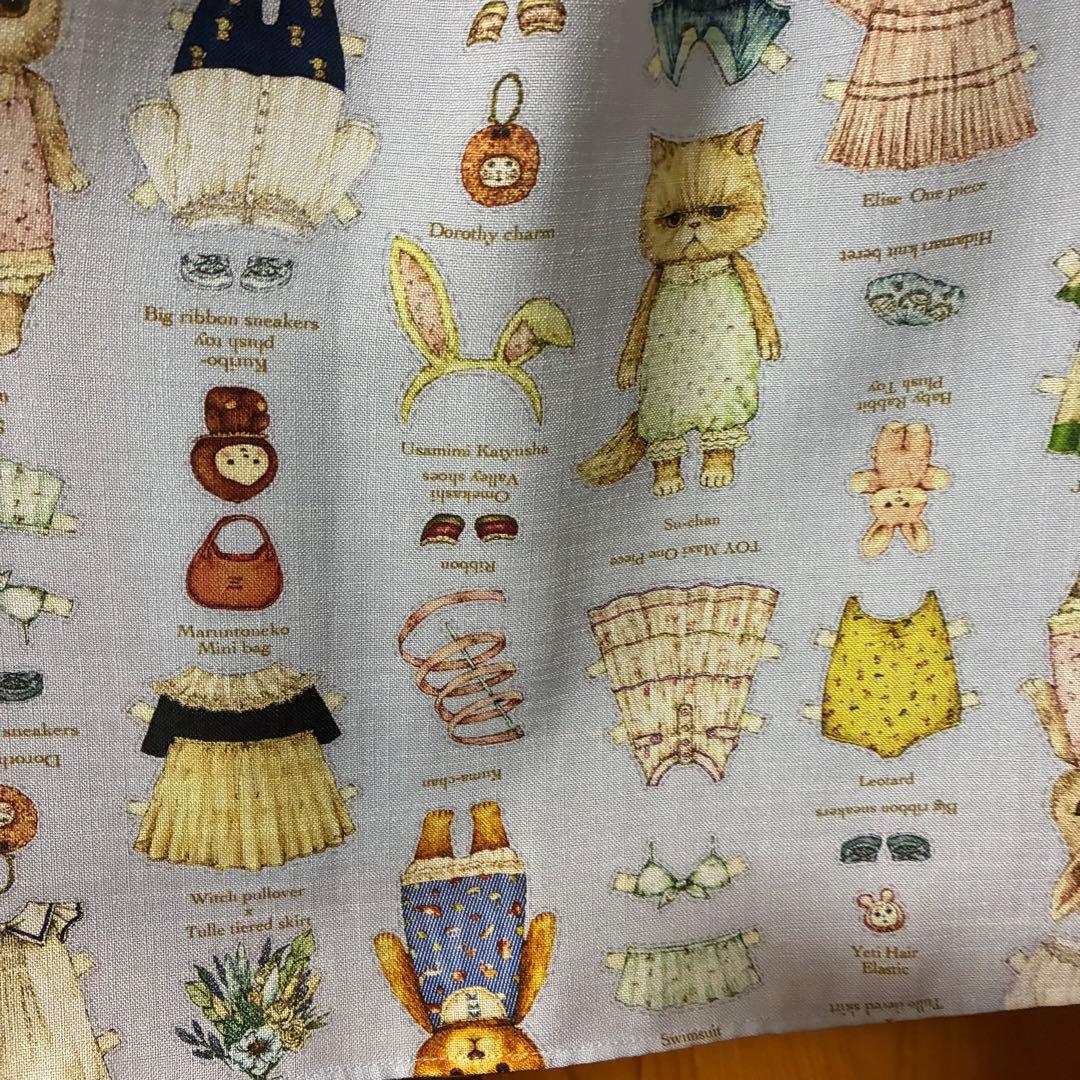 yukiemon／ユキエモン★テキスタイル丈長スカート（着せ替え）