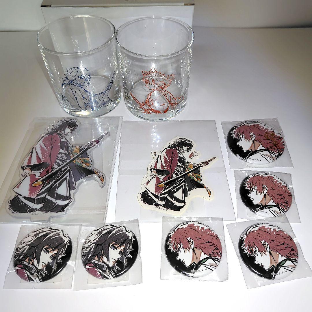 鬼滅の刃 くじ引き44mm缶バッジ 絵巻カフェ 胡蝶カナエ コンプセット