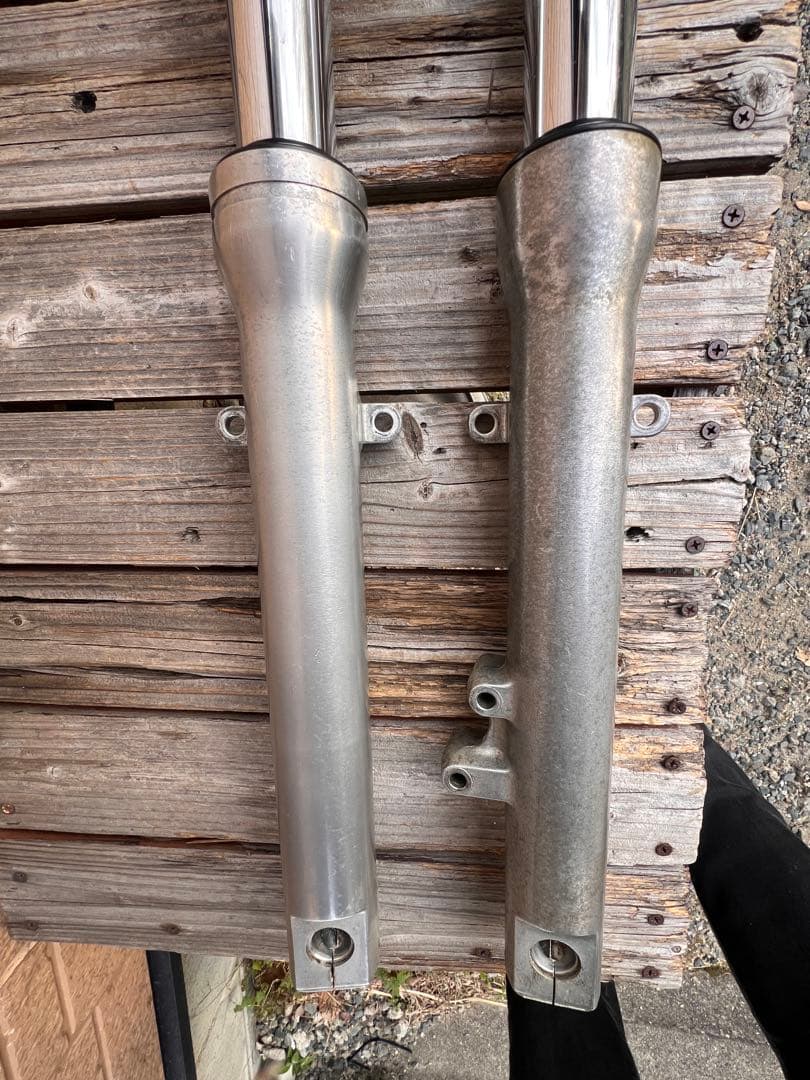 エストレヤRS フロントフォーク O/H済み