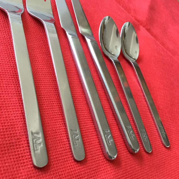 JAL 日本航空 機内食カトラリーセット - メルカリ