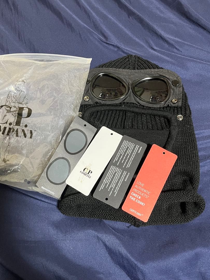 C.P. COMPANY バラクラバ ブラック 袋付き