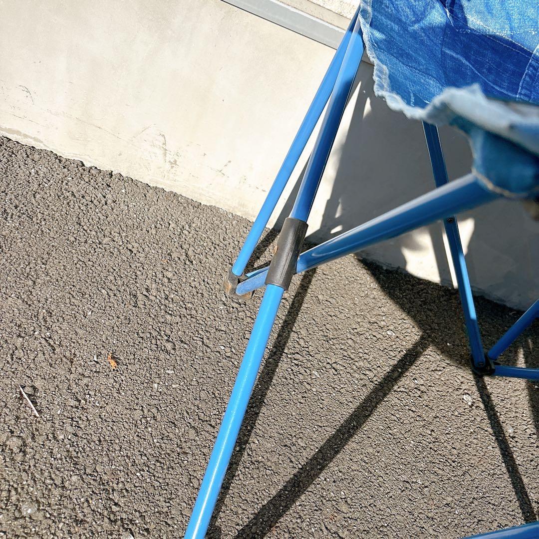 【美品】Coleman デニムブルー 折りたたみチェア 2脚セット
