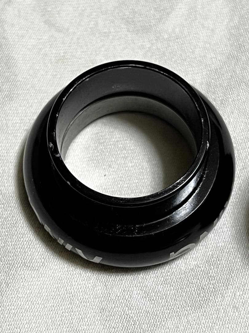 クリスキング 1インチ ヘッドパーツ アヘッド oldmtb ノーロゴ ブラック