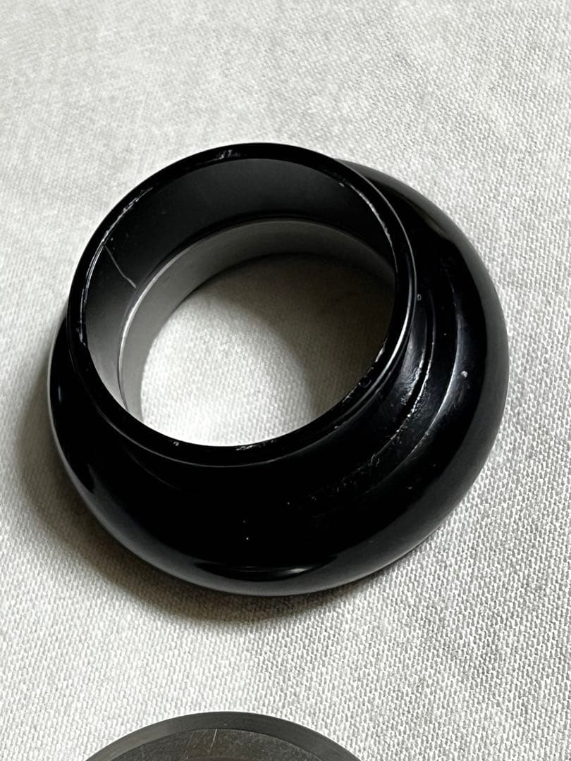 クリスキング 1インチ ヘッドパーツ アヘッド oldmtb ノーロゴ ブラック