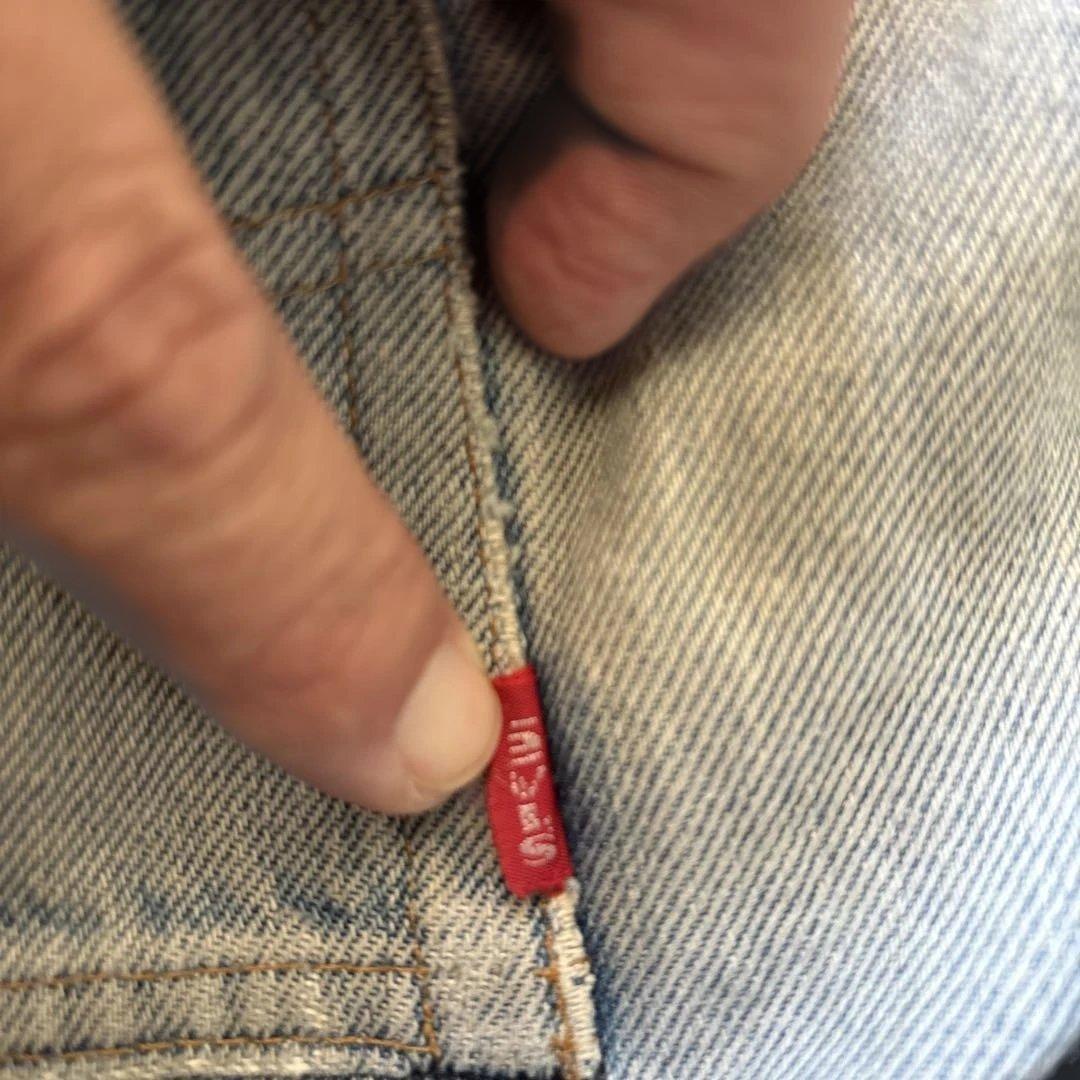 Levi's501 66後期 赤耳 ボタン裏刻印6 W35W32 vintage 楽天市場