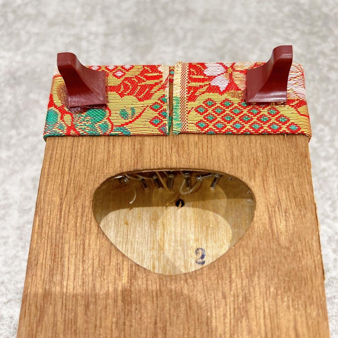 ミニ琴 全長約42cm 短琴 和楽器 13弦 お筝 お琴 お琴の手引き 爪付き