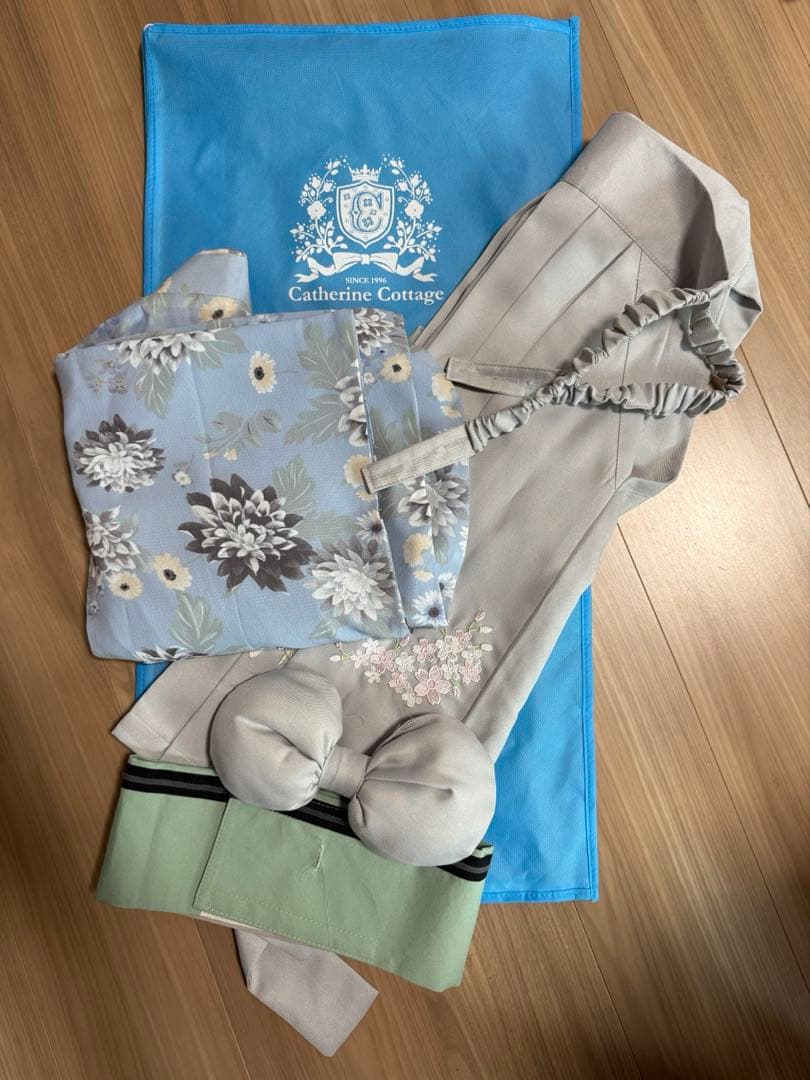 Catherine Cottage 袴セット 110cm（肌襦袢、ブーツ付き)