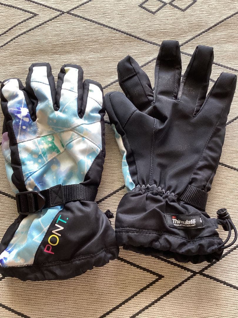 ICEPARDALレディースMスノボウェアスキーウェア手袋ゴーグルセット