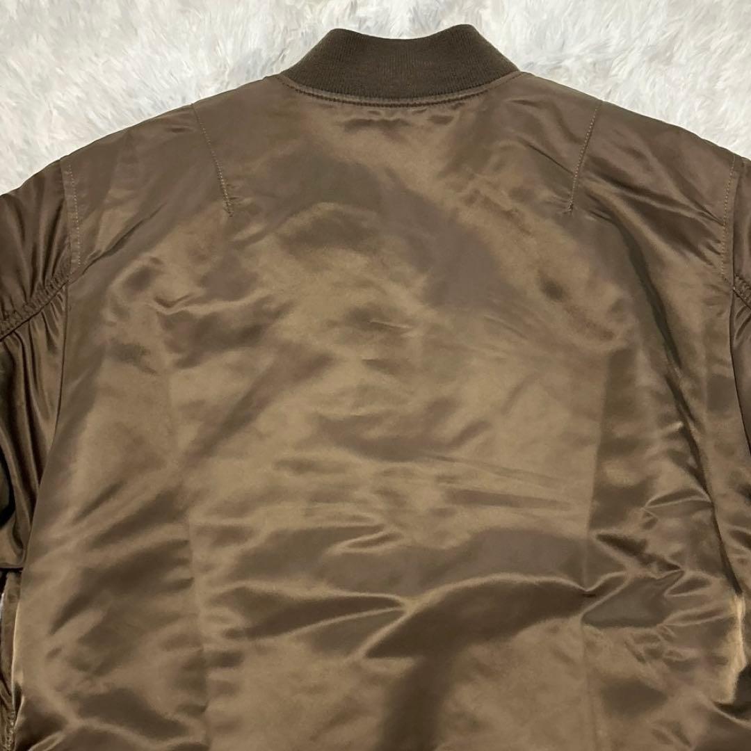 ✨希少色✨ アルファインダストリーズ MA-1 フライトジャケット ブラウン