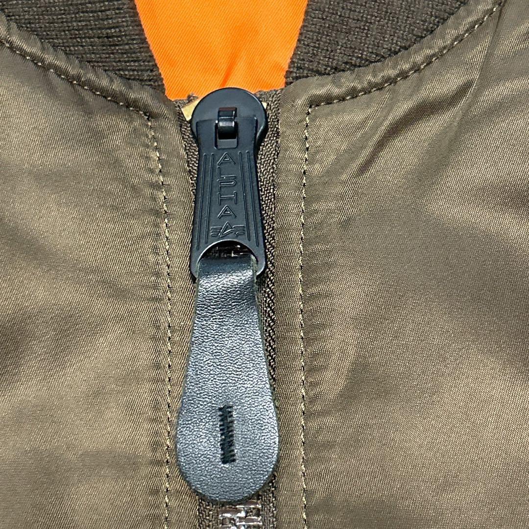 ✨希少色✨ アルファインダストリーズ MA-1 フライトジャケット ブラウン