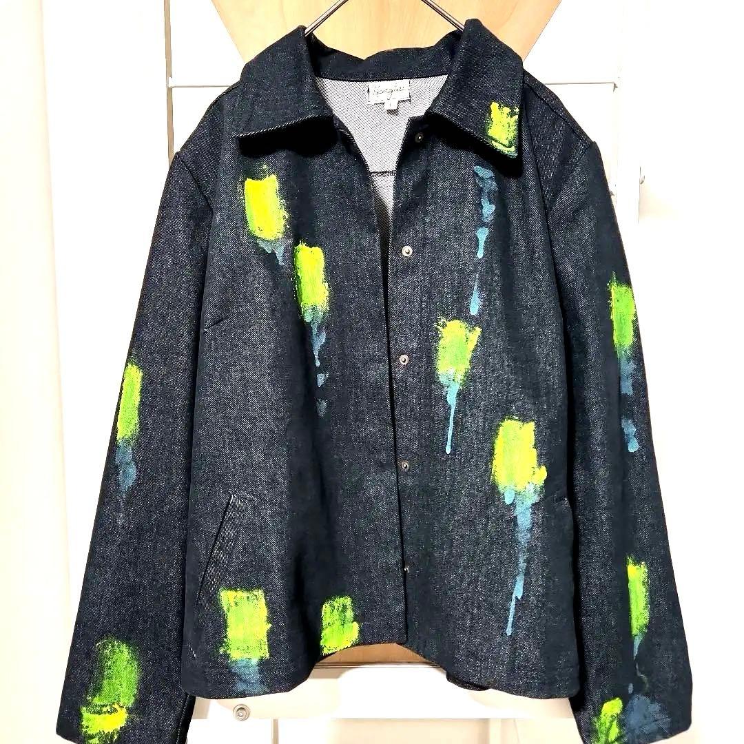 短丈ダークデニムジャケット レジェンダdoubletラフシモンズKIDILL