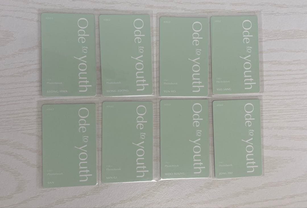 ATEEZ ode to yours 1st 写真集