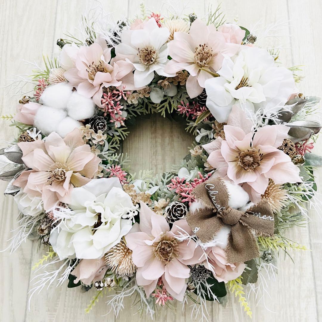 苺のケーキ おまとめ2点 ローズリース、 クリスマスローズリース