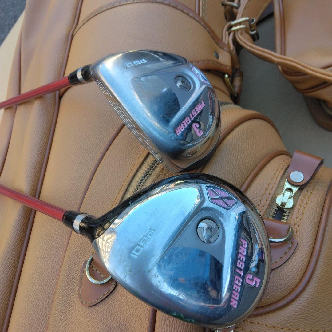 レディース ゴルフクラブセット prest gear