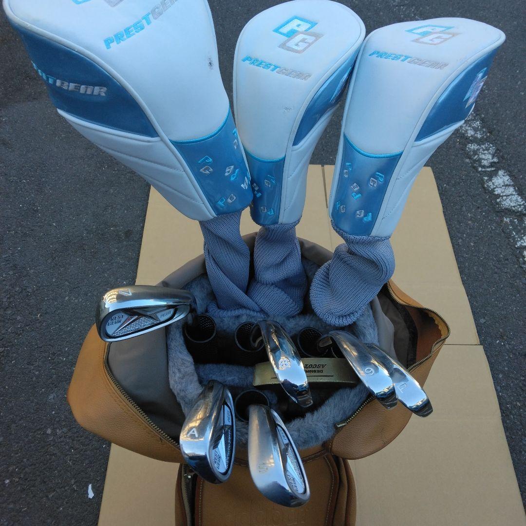 レディース ゴルフクラブセット prest gear